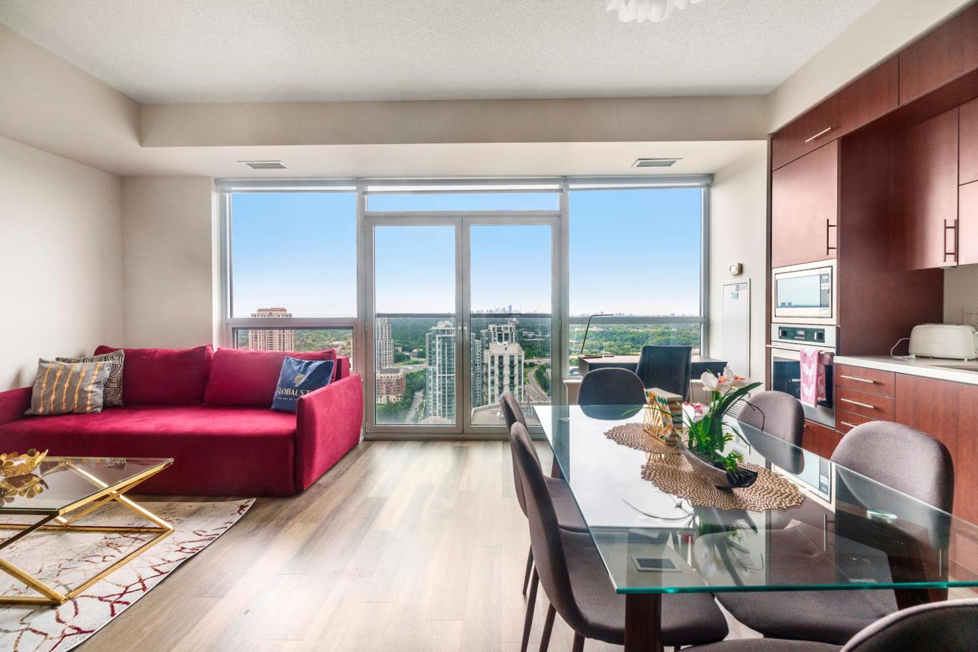 Globalstay Modern Apartments In North York Skyscraper Toronto Luaran gambar